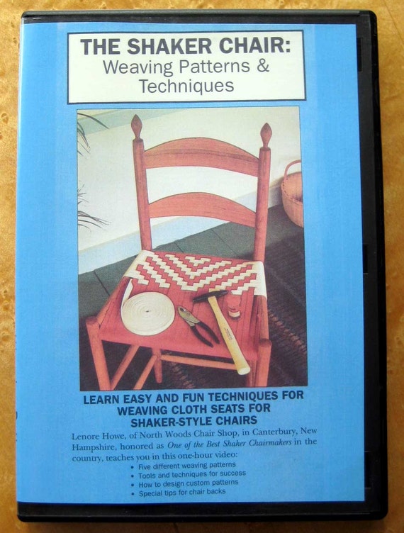 The Shaker Chair Weaving Patterns & Techniques DVD