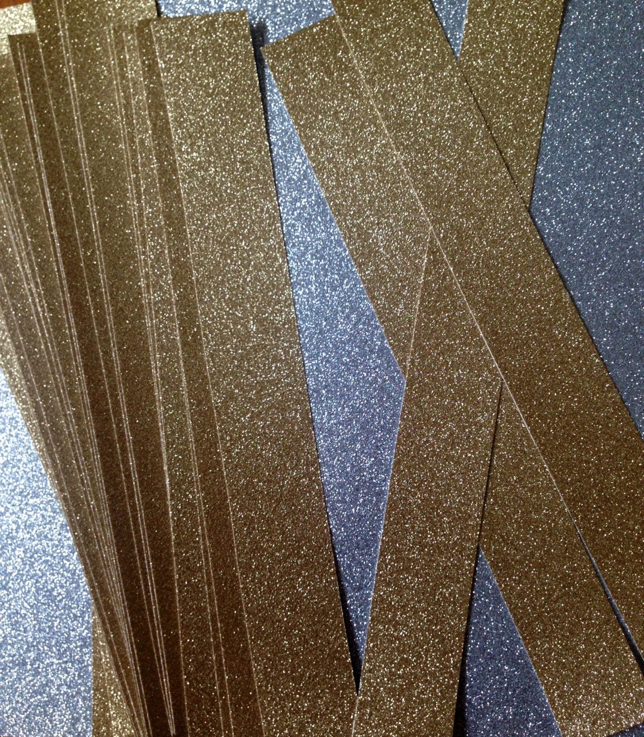 Set of 50 Glitter Belly Bands for Invitations Wedding or