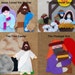5 BIBLE Stories for Flannel/Felt Board .pdf Pattern BUNDLE 33%