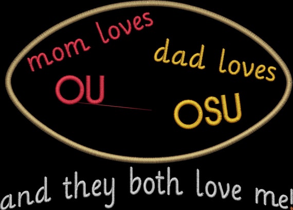 ou osu house divided shirt