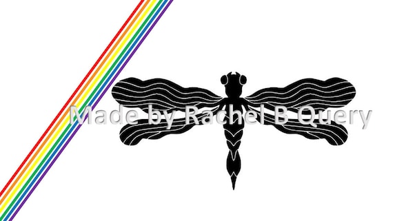 Dragonfly Cut File SVG DXF Jpeg commercial use