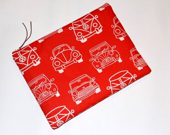 Laptop case, MacBook 11 sleeve,11 inch Laptop cover, Handmade Padded Cover for Mac Book 11, Zipper Case for Mac Book