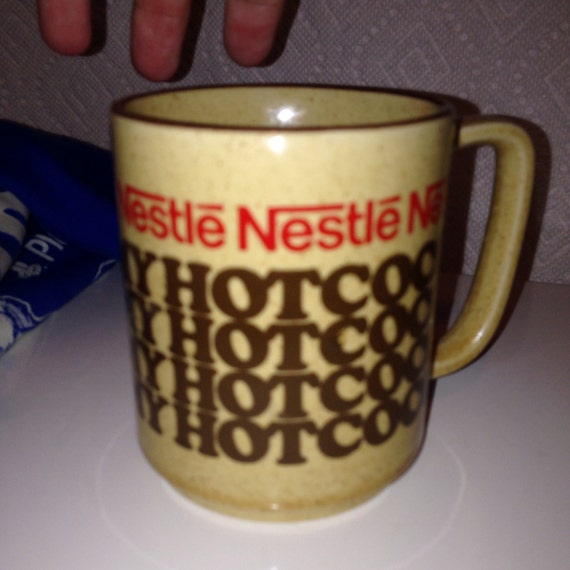 Vintage nestle cocoa coffee mug