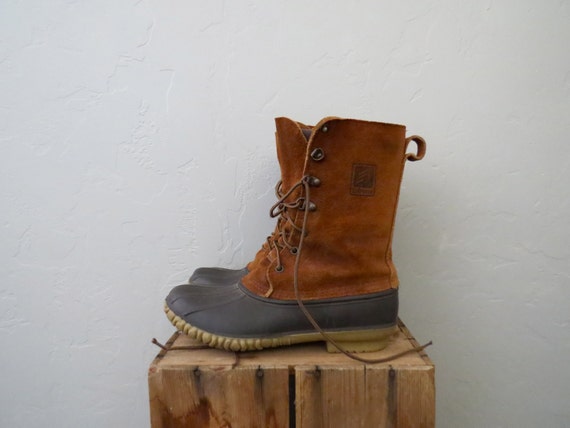 ankle duck boots men