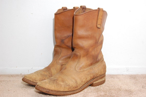RESERVED Red Wing COWBOY BOOTS 11.5 western 70s biker