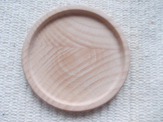 1 p unfinished wood round picture frame with by 