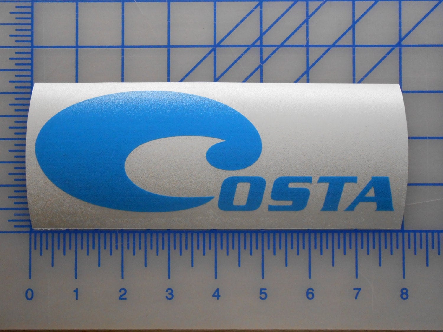 Costa Del Mar Sunglasses Logo Decal 3 Sizes 14 Colors FREE