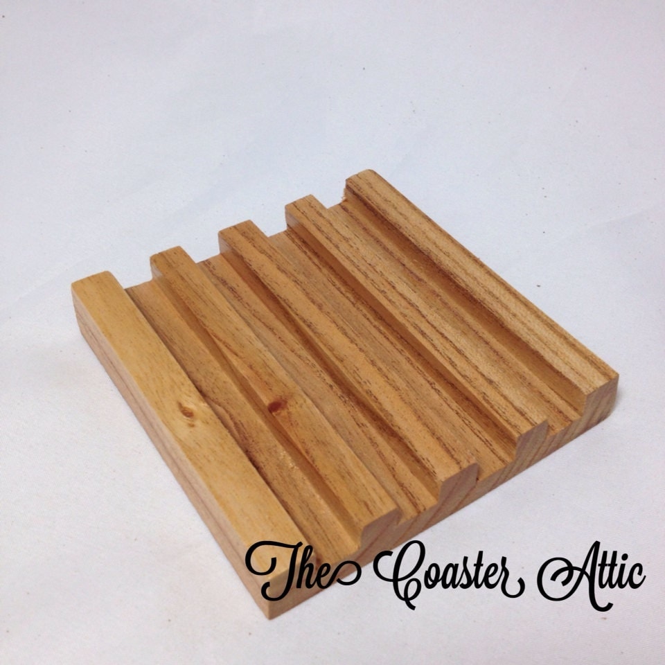 Wooden Coaster Holder