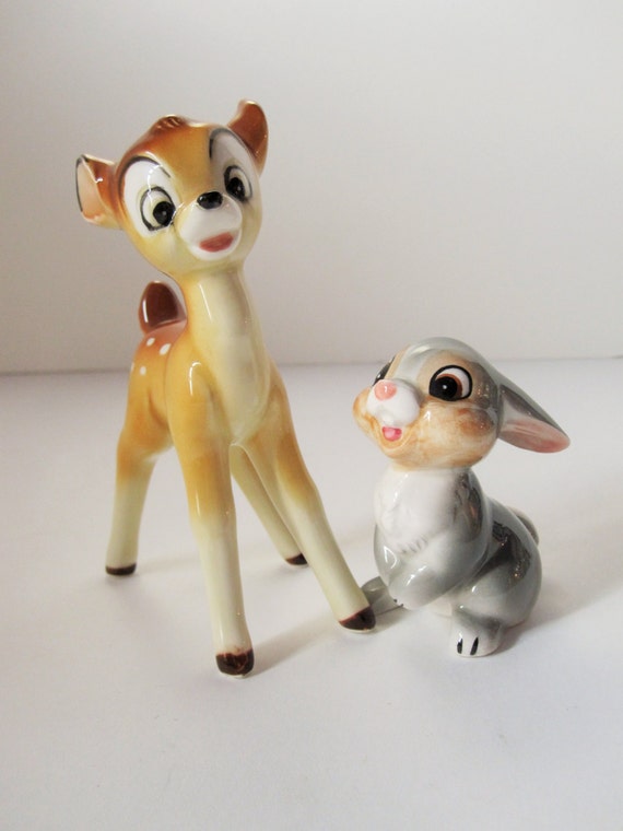 bambi and thumper figurine