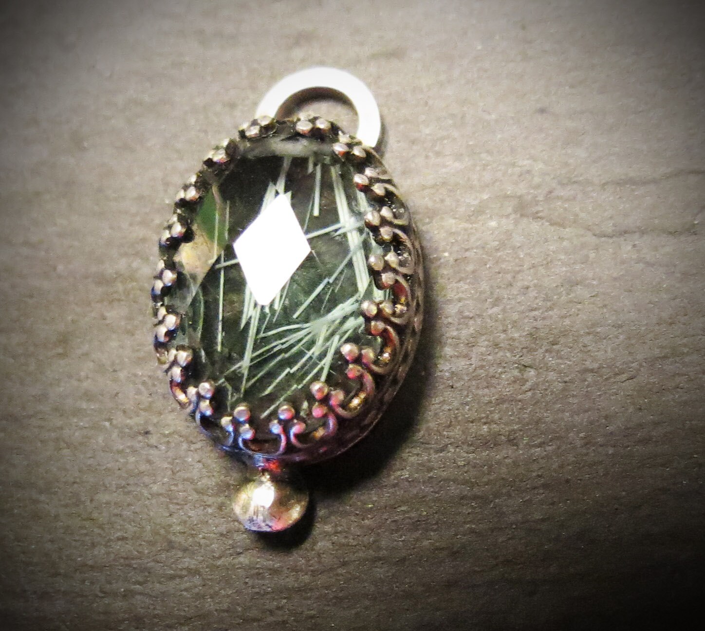 Eve Memorial Cat Whisker Pendant EXAMPLE ONLY