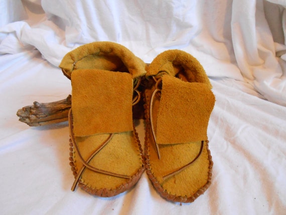 elk hide moccasins for sale