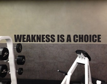 Image result for weakness is choice