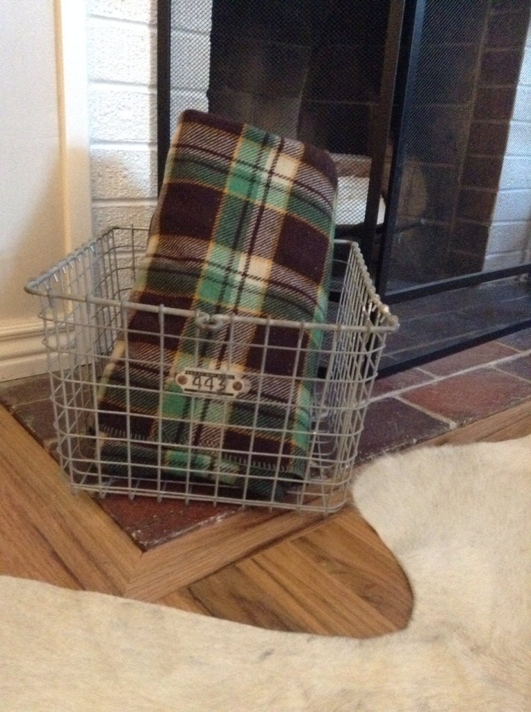 Vintage Wool Camp Blanket from DebonairGoods on Etsy Studio
