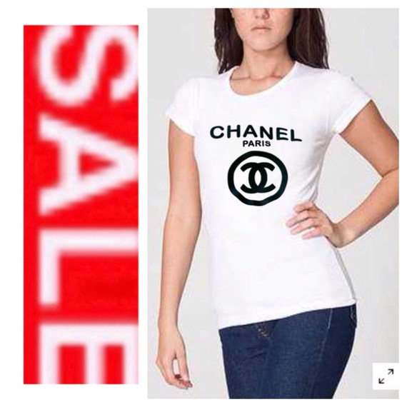 Chanel tshirt, t-shirt, Chanel inspired tshirts, tshirt, cc inspired