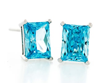 Pear Shape Diamond Cut Swiss Blue Topaz Color 7x5 by JewelryAcacia
