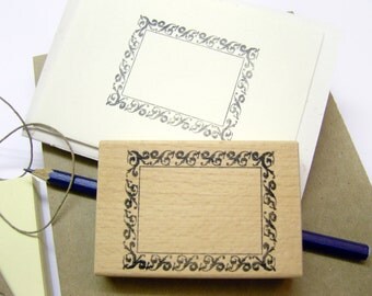 Rubberstamp - baroque frame