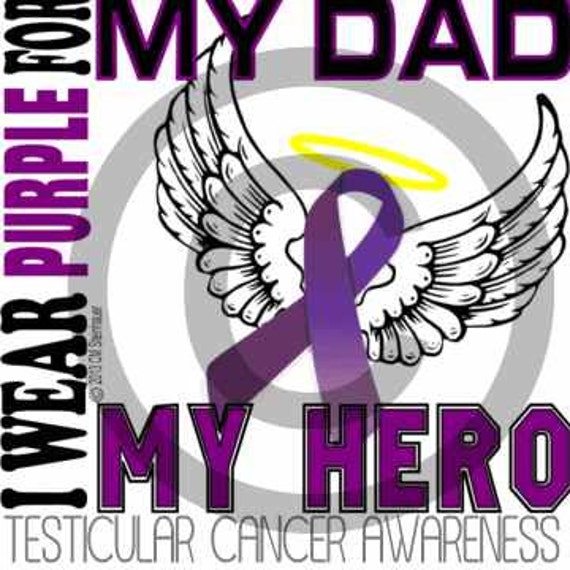 Items Similar To Testicular Cancer Awareness Ribbon Logo Digital Image