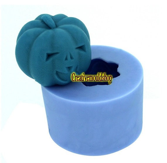 Halloween pumpkins Candle Mold Soap Molds Flexible Silicone