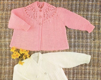 Bellmans 383 baby shawl vintage baby knitting pattern PDF