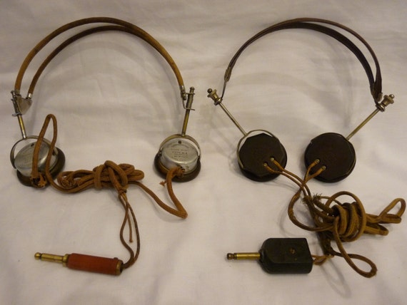 trimm dependable display Head 1920 pairs Antique for 1930's phones 2