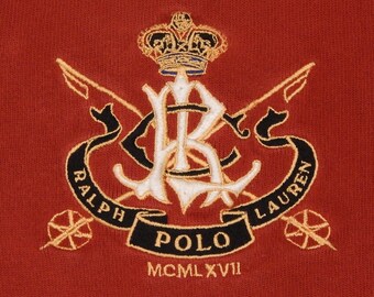ralph lauren logo embroidery