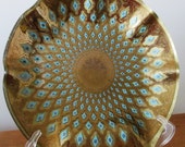 Items similar to Rare Culver Ltd 22 Kt Gold Seville Shell Serving