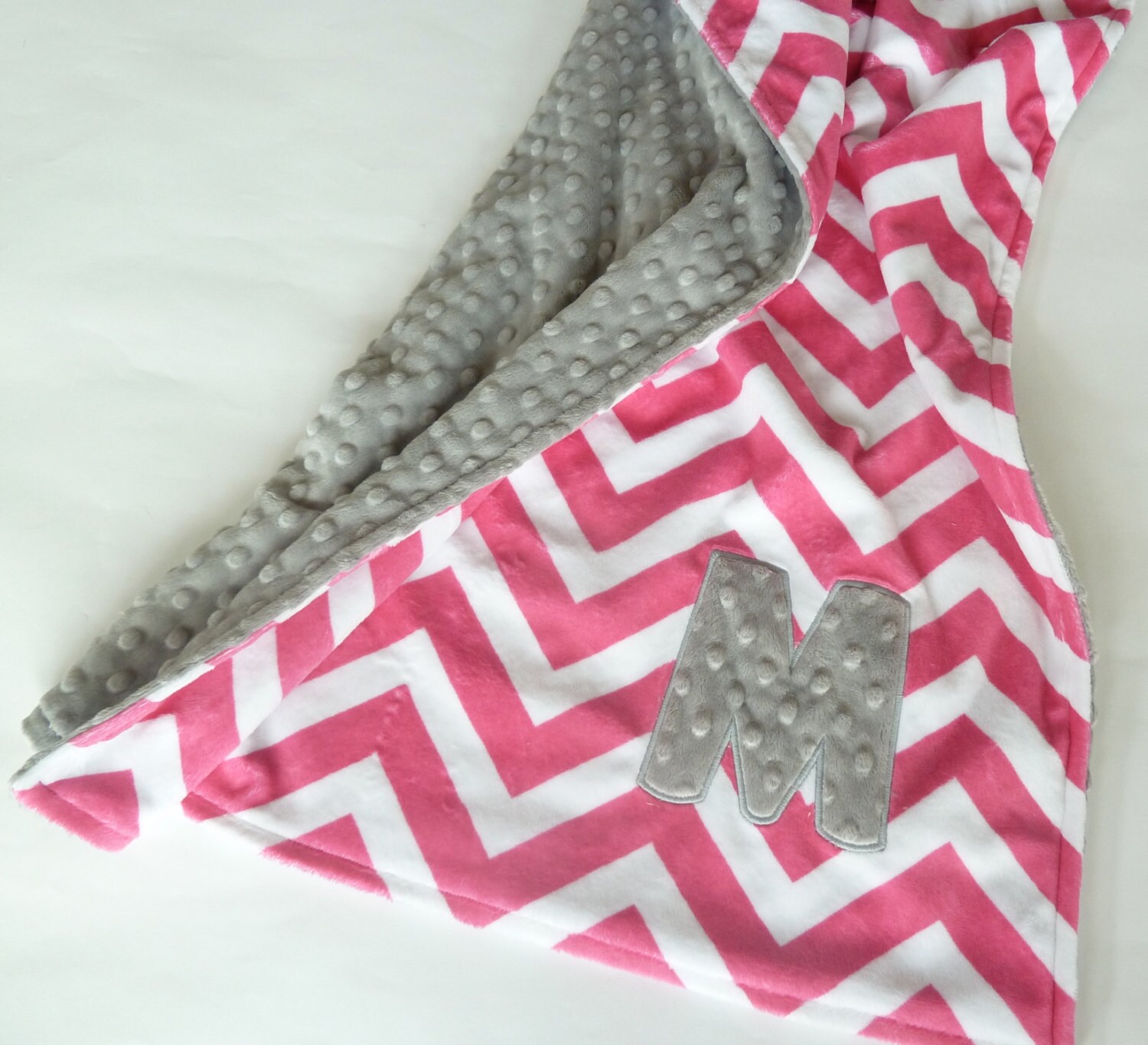 Personalized Baby Girl Blanket or Lovey Custom Made