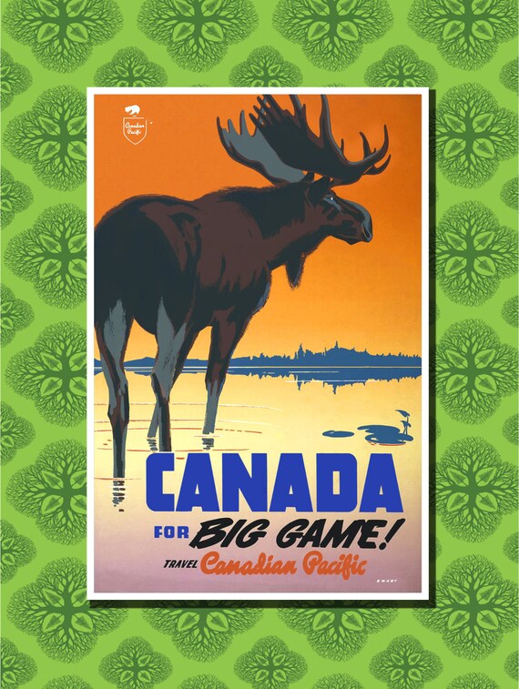 Items similar to Canada Travel Poster Wall Decor, Travel Art (7 print