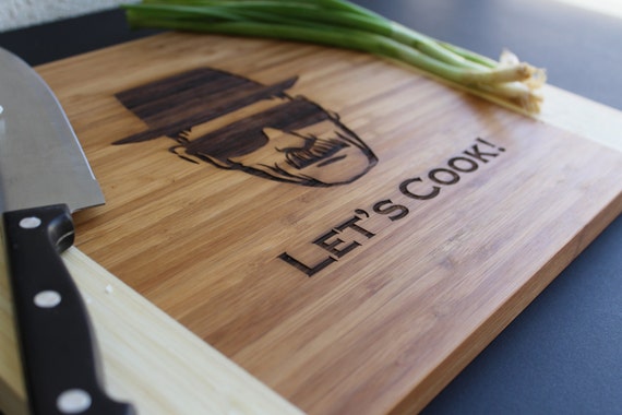 Breaking Bad Lets Cook Cutting Board Heisenberg Walter White Heisenberg Cutting Board 6010 