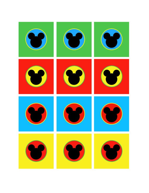 Mickey Mouse Clubhouse Shapes