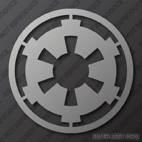 Star Wars Themed Imperial Symbol Vinyl Decal