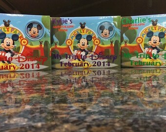 DIY Personalization Decal for Disney Autograph Book