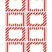 Red Labels Red Gift Tags Printable Red Gold Name Tags
