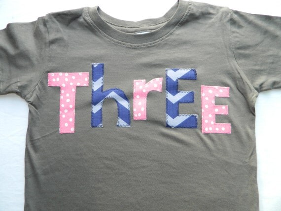 etsy 3rd birthday shirt