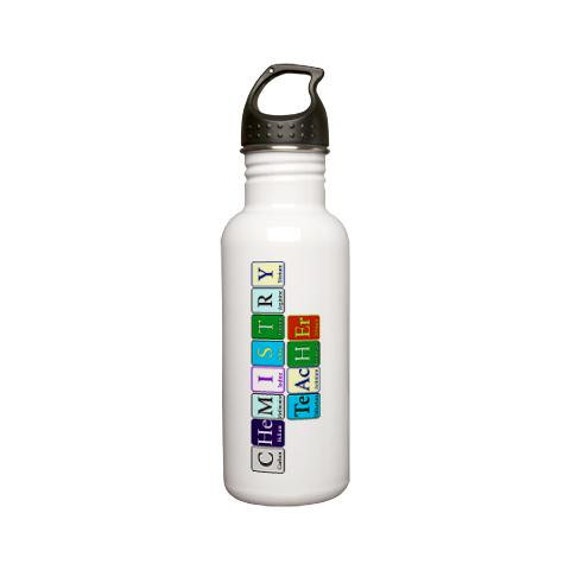 Water Bottle Custom Gift Chemistry Physics Math or Science