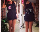 Items similar to Monogram Swimsuit Cover-Up on Etsy