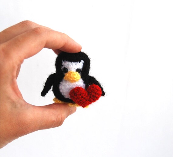 small stuffed penguin