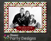 Holiday Greeting Card - Digital Printable File DIY Il_170x135