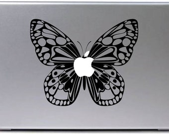 Laptop decal – Laptop Sticker – Macbook Pro decal – Macbook Air decal – Car window – Hipster - Butterfly