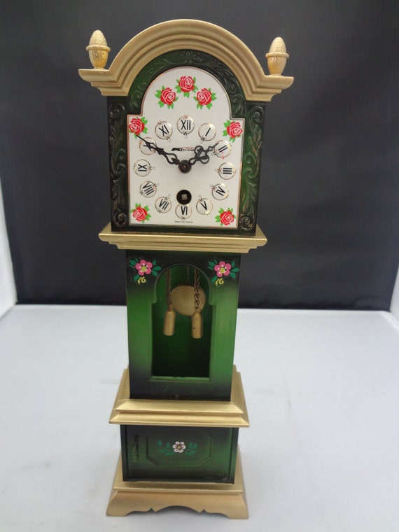 1950s swing clock mini grandfather value