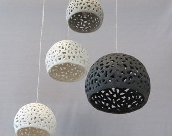 4 Ceiling Lighting chandelier .Pendant lighting. Hanging pendant. Hanging lampshades. Ceiling lamp.