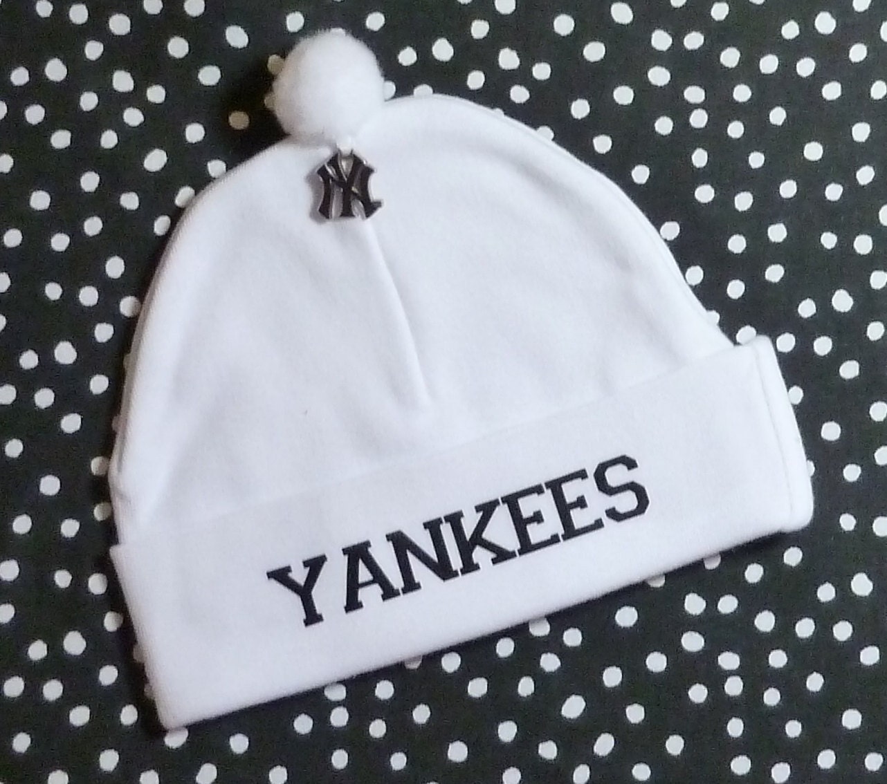 Newborn Baby Hat for the New York Yankees Fan Infant Cap NY