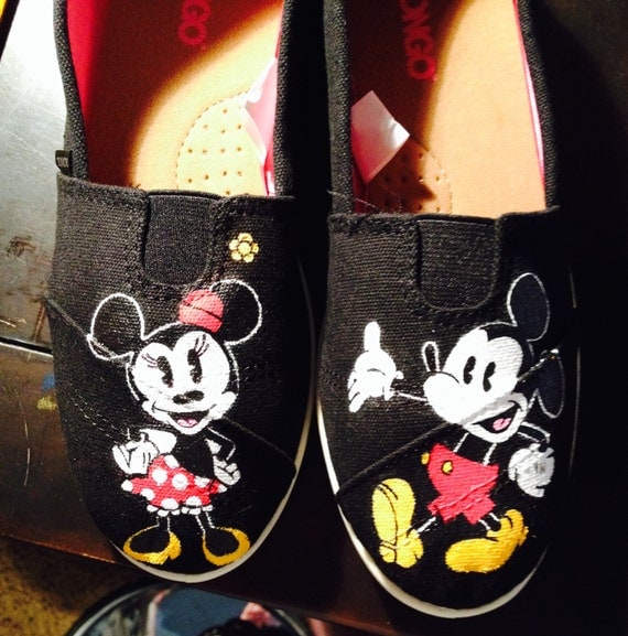 Custom Mickey Mouse Shoes