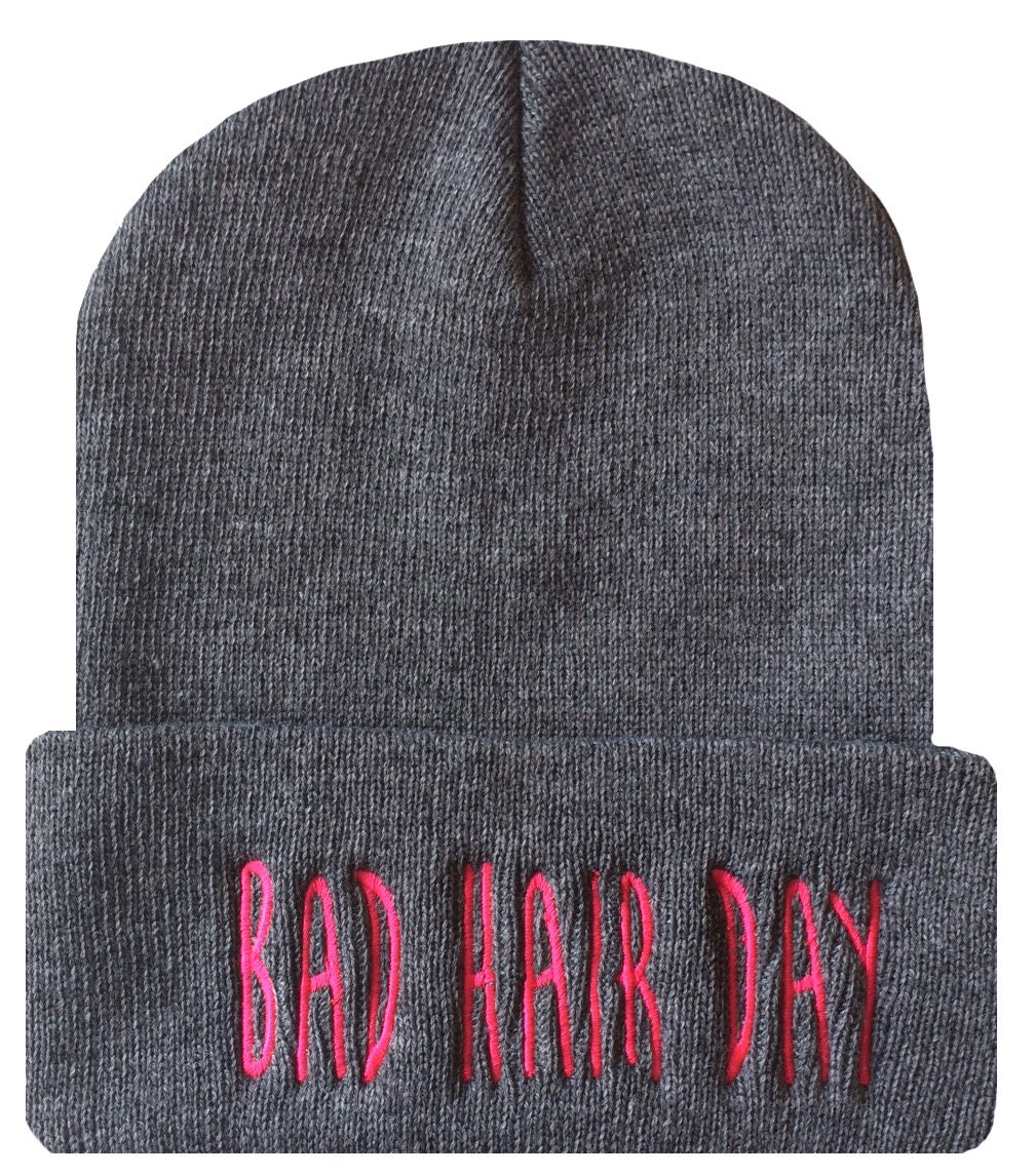 BAD HAIR DAY Cuffed Beanie Hat Hip Hip Dope Beanies Cap