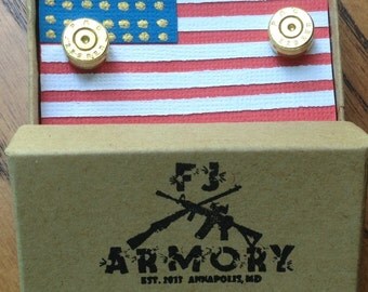 Bullet Cufflinks AR-15 .223 or 5.56 Caliber