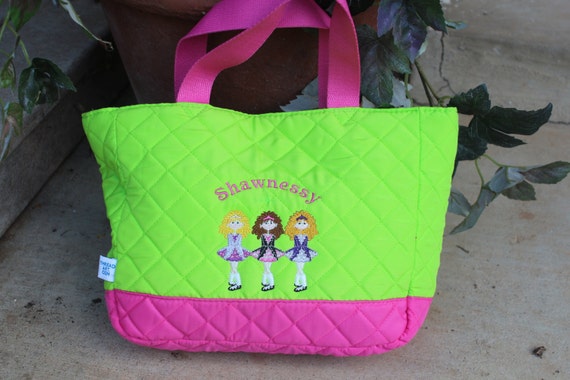 Cute Small Quilted Tote Bag for Girls who love Irish Dance!! Cool ...