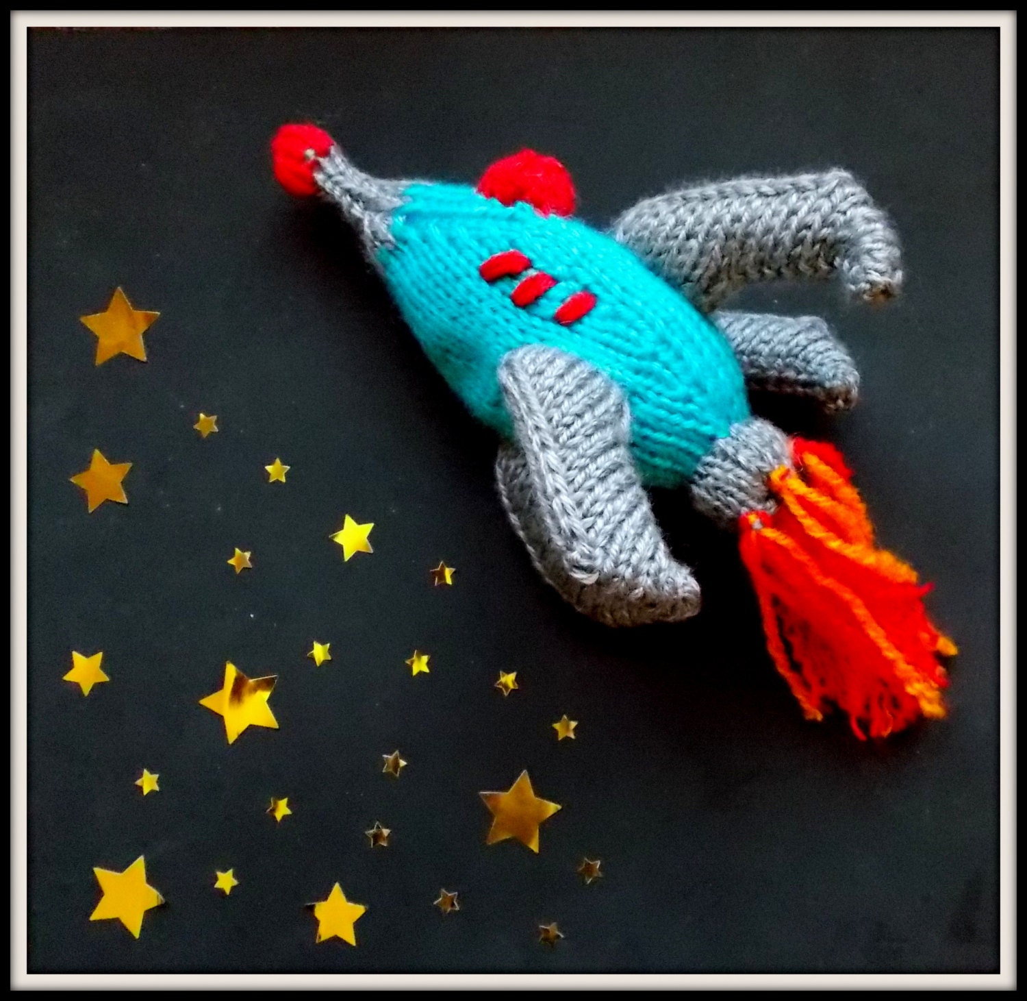 rocket stuffed toy