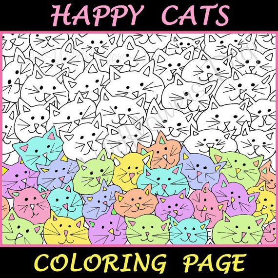 happy cat clip art free - photo #48