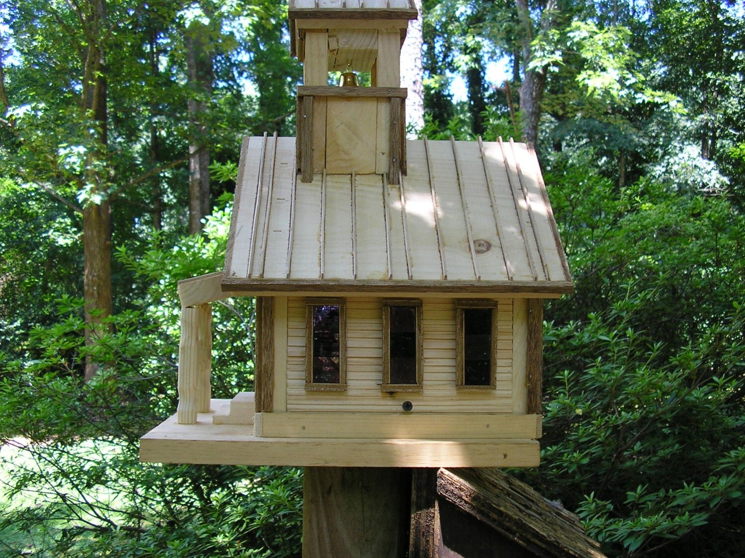 Beautiful Unfinished Birdhouse
