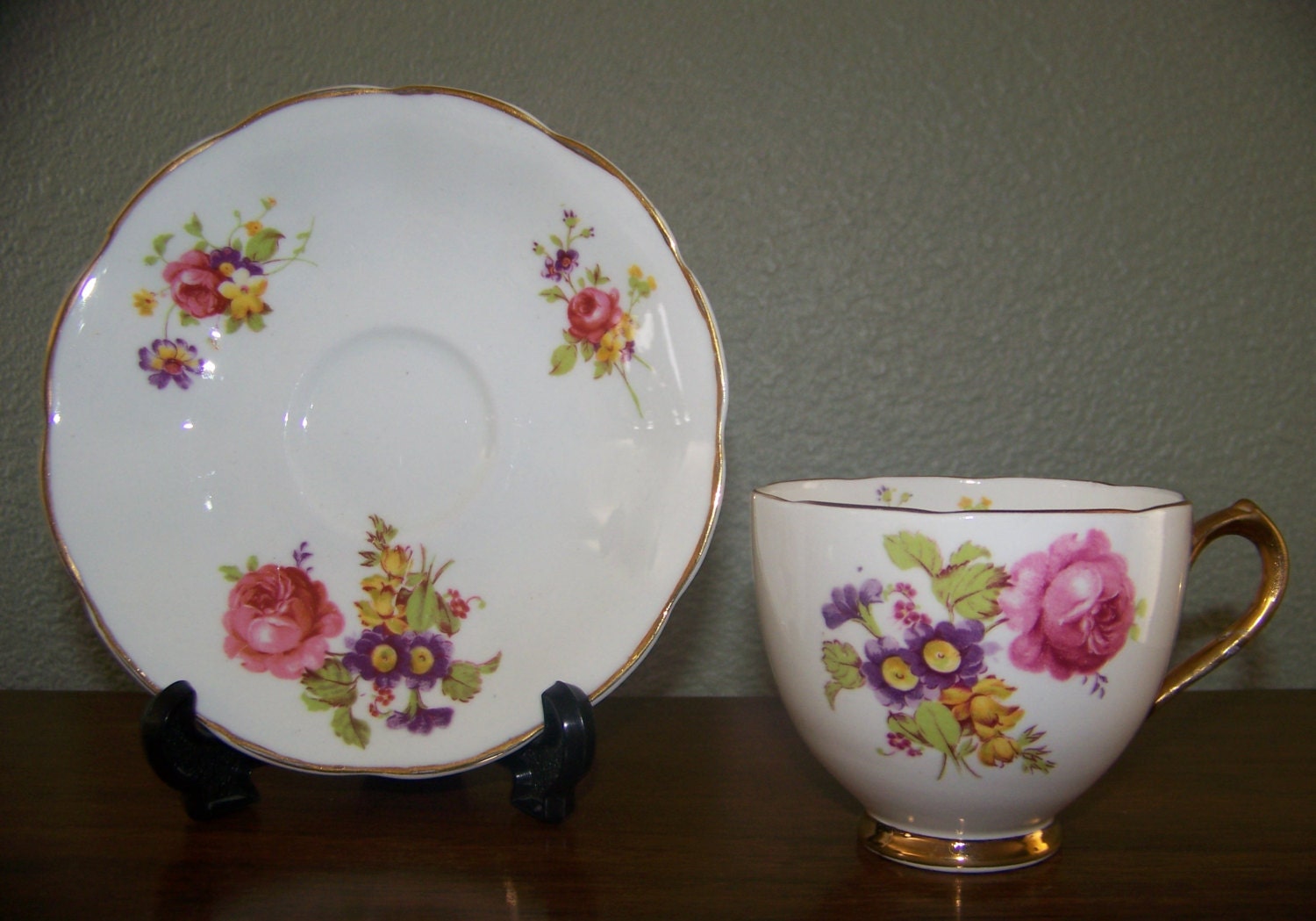 Duchess Fine Bone China England Floral by RCAntiquesandCollect